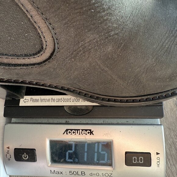 Thursday Boot Women 8.5 Knockout Boot Chelsea Black Nubuck Leather Pull On Shoe - Picture 8 of 8